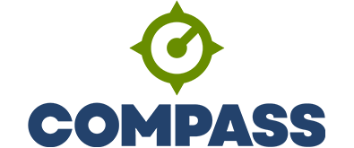 Compass stacked logo