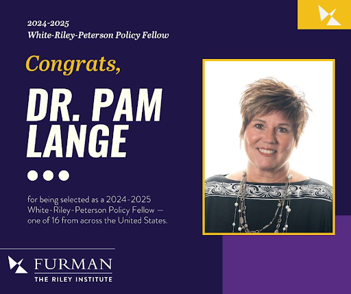 Congrats Dr. Pam Lange