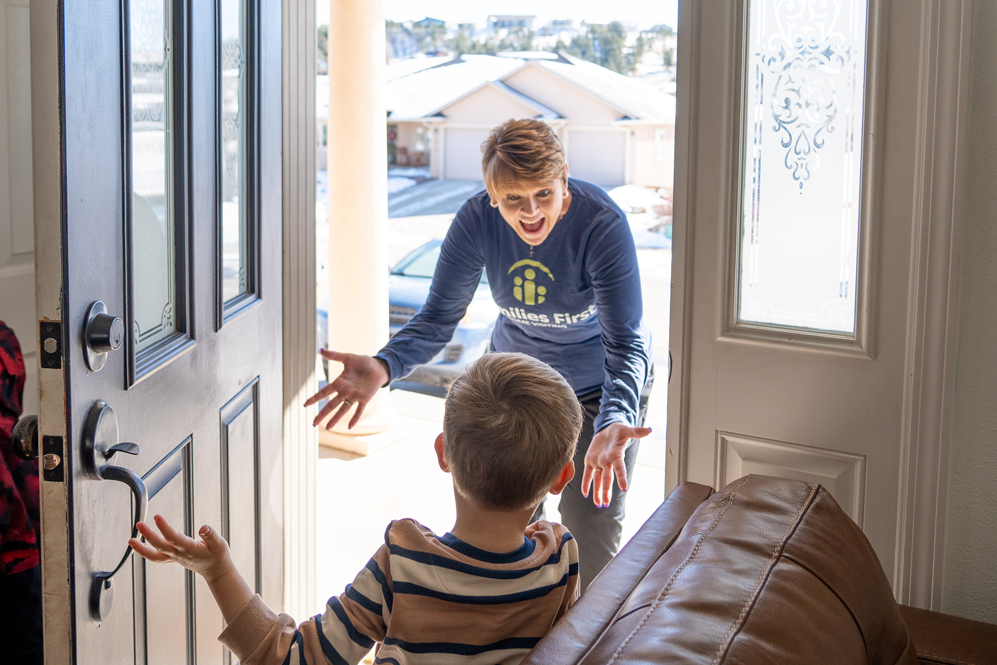 Families First Provider at Door