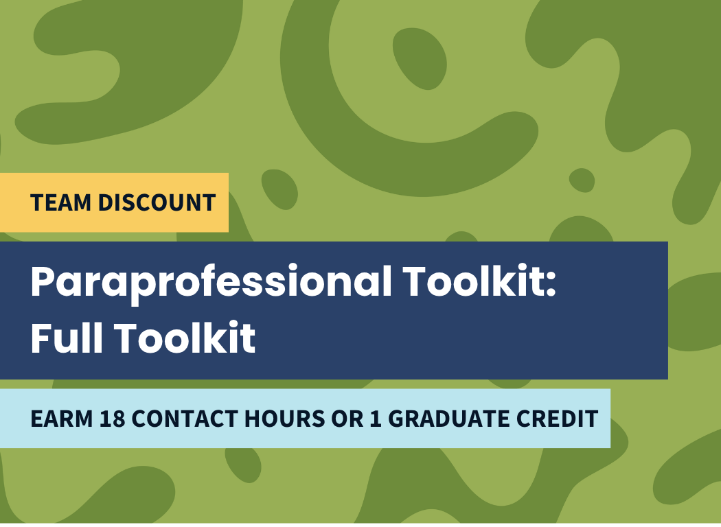 Paraprofessional Toolkit Full card