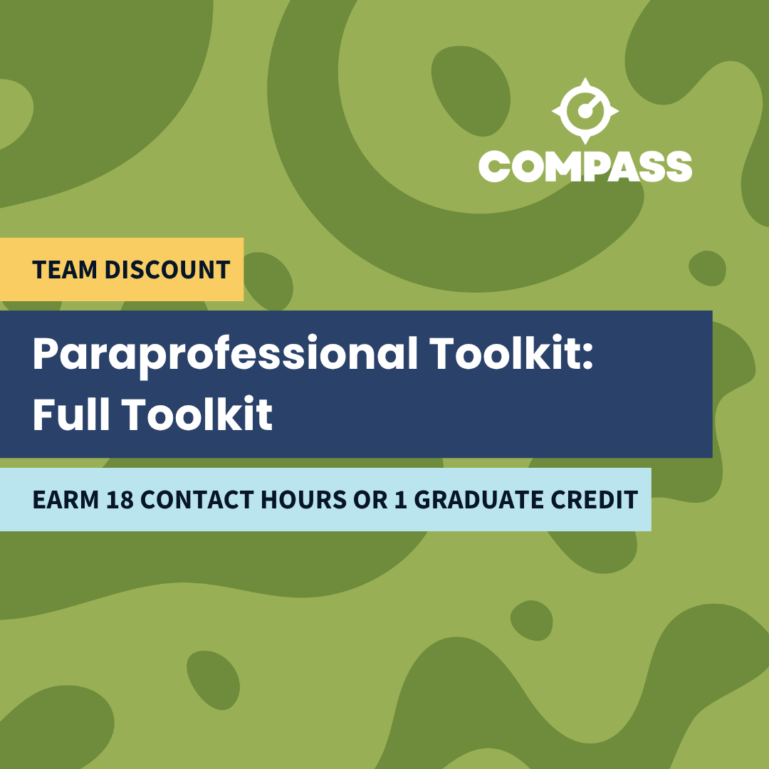 Paraprofessional Toolkit canvas card